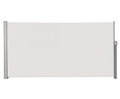 VOUNOT Toldo Lateral Retráctil, Protege la Privacidad, Protector Solar a Prueba de Viento, para Balcón, Jardin, Terraza, 180 x 300cm, Beige