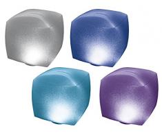 Intex 28694 - Lámpara LED flotante para piscinas & forma de Cubo 23 x 23 x 22 cm