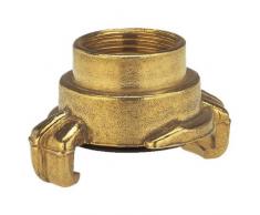Gardena Pieza roscada de Acoplamiento rápido de latón Rosca Interna: conexión de Manguera con 21 mm (G 1/2) - Rosca Interna para grifos con Rosca Externa (7106-20)