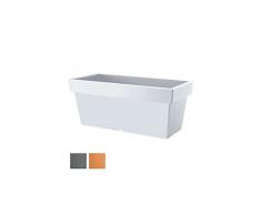 Zanvic Mod Lofly Jardinera 400, Gris, 37.799999999999997x17.7x16.399999999999999 cm