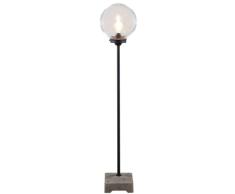 Konstsmide 455-750 Lodi - Lámpara de Techo (1,29 m, Cristal), Color Negro Mate