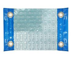 MANTA TÉRMICA (COBERTOR TÉRMICO-CUBIERTA ISOTÉRMICA-TOLDO PARA PISCINA) DE 500 MICRAS SOLAR ENERGY CON REFUERZO EN LOS LADOS ESTRECHOS + OJALES EN ACERO INOXIDABLE (12x5m)