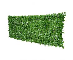 Outsunny Seto Artificial en Rollo 3x1m para Valla Balcón Barandilla Valla de Privacidad Planta Decorativa PE