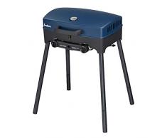Enders Explorer Next Barbacoa gas para camping - Barbacoa de gas portatil para asar, cocinar y hornear - Barbacoa pequeña para balcón, jardín y terraza con 2 quemadores #210333