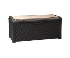 TOOMAX Santorini Plus Baúl, Antracita, 148.0x72.0x64.0 cm