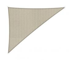 Shadow Comfort Sombra Vela Sombrilla Toldo Permeable al Agua HDPE Jardín Toldo para Jardín Exterior Terraza UV Bloque - Triángulo 4x5x6,40m - Sahara Sand
