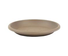 posavasos greemotion posavasos Taupe - coaster flowers con 17 cm de diámetro 2,2 cm de altura - macetero de plástico - posavasos redondos - platillo de plantas