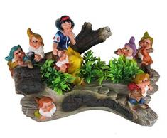 Diseño Blanco como la nieve con 7 Enanos 13018 Enano 27 cm Alto Decodificar Caracteres Jardín Gnome La Decoración Del Jardín diseño diferente