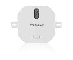 Smartwares - Módulo empotrable Plug & Connect con regulador de intensidad para iluminación inalámbrica de hasta 200 W, sistema de hogar SH4-90265 blanco