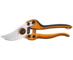Fiskars Tijeras de poda profesional M (PB-8), Longitud: 20 cm, Negro/Naranja, 1020204