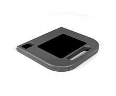 CREVICOSTA QUALITY MARK MARCAS DE CALIDAD Mesa-Soporte Tablet para Sofá o Dormitorio. (Antracita)