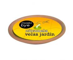 Flower 20554 20554-Vela Plato, Color Terracota, No Aplica, 18x18x2.5 cm