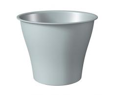 SCHEURICH Neo Jardinera, Plástico, Pure Grey, Ø 40 cm, Höhe 31 cm