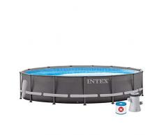 Intex 26702NP Piscina desmontable redonda, con depuradora, 305 x 76 cm
