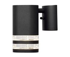 Konstsmide Gu10 7515-750 Modena - Aplique de Pared (35 W), Color Negro