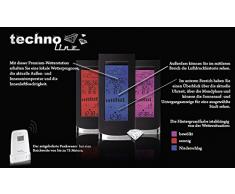 Technoline WS 6501 - Estación meteorológica, color plateado y negro