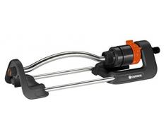 Gardena Aqua S - Aspersor cuadrado, color negro