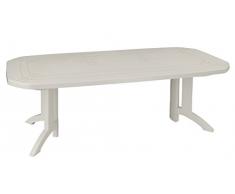 GROSFILLEX Vega Mesa, PVC, Blanco, 220 x 100 x 72 cm