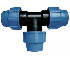 Cornat Sistema de Riego Reductor de T de Tubos de PE de Unidades, diámetro 32 y 25 mm, Polipropileno para Agua fría