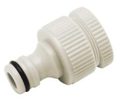 Aqua Control Adaptador para Grifo con Doble Rosca Hembra de 1/2 y 3/4, C2520
