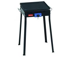 Ferraboli Ghisa Gas Mono - Barbacoa (Carro, Negro, Plaza, 5 cm, 49 cm, 7 cm)