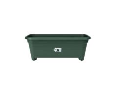 Elho Green Basics Long Macetero, 16.5 litros, Verde, 58,8x26x21 cm
