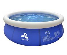 JILONG JL010202NG - Piscina (Piscina Hinchable, Círculo, 3618 L, 3000 mm, 3000 mm, 760 mm)