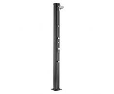 Gre Ducha solar aluminio para jardín 32 L con lavapies, AR1130
