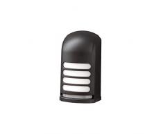 Konstsmide - Lámpara de Techo con Sensor de Movimiento, Funciona con Pilas, plástico, Color Negro, Negro
