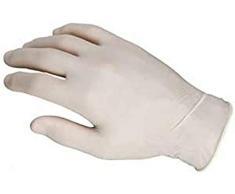 Nvey Eco 100x Guantes de Latex empolvados ambidiestros Talla M 7/8 (Mediano)