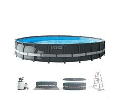 Intex 26334NP - Piscina desmontable intex ultra xtr frame 610x122 cm con depuradora