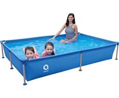 Jilong AVENLI - Piscina de Acero (228 x 160 x 42 cm)