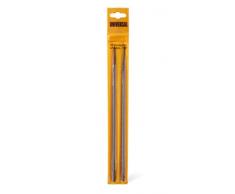 Universal GM577615704 Limas X 2 redondas, FLO004 para motosierra para CS 50S, afilado preciso, diam 4,8 mm, accesorios McCulloch, Standard