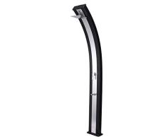 Steinbach Slim Line Duo - Ducha Solar, Color Negro
