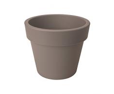 Elho Green Basics Top Planter Macetero, 6 litros, marrón, 23,1X23,1X19,3 cm