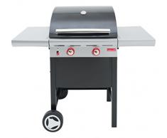 Barbecook 2236920000 Barbacoa de gas Spring 200, Gris, 89x68x52 cm