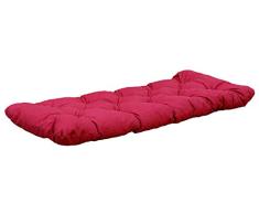 Ambientehome Unbekannt Sparmeile Made in Europe - Cojín para Muebles de jardín, Color Rojo