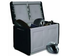 Saturnia 21030350 - Baúl Resina, Beige, 54.7 x 39.5 x 53.5 cm