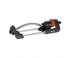 Gardena 18700-36 18700-36-Set Aspersor Oscilante Aqua S Adaptable a Jardines de 90 a 220M2 Ancho hasta 13 17 Metros Alcance de Largo Regulable Set de 30 Unidades, Standard