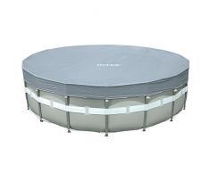 Intex 28041 - Cobertor piscina metálica Ultra Frame 549 cm rayos uv