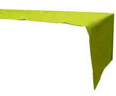 Beo Exterior de manteles Impermeable Camino de Mesa, Rectangular, 120 x 45 cm, Color Verde Claro