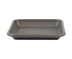 greemotion Plato para macetas Jana en Color Gris Antracita – Plato para Flores Cuadrado para macetero de plástico – Platillo para Plantas 28 x 28 cm
