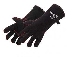 Genius Barbacoa Guantes de | Cuero | Negro | Nuevo