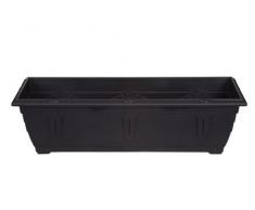 Whitefurze G02024 - Maceta, color negro