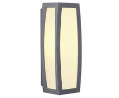 Slv Meridian Box - Aplique Exterior e27 20w Antracita