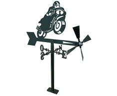 IMEX EL ZORRO 11275 - Veleta de jardín Motorista de Carreras, 480 mm
