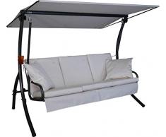Angerer Loft Sun - Balancín de 3 plazas, Color Beige