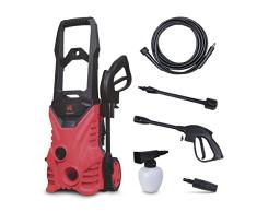 Di4 Acqua Rs3 Hidrolimpiadora de Alta Presión, Bomba de Aluminio de 115 Bares, 1600W de Potencia, Lanza Desmontable, Caudal de Agua 300L/h, Manguera de 3m, Accesorios Incl