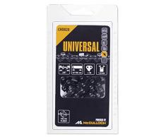 Universal GM577615120 CHO020 Cadena de sierra para motosierra, 14/35cm 3/8 49p, optimo afilado, mantenimiento sencillo, accesorios McCulloch, Standard