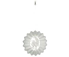 Nature s Melody Cosmo Wind Juego, tamaño pequeño, Aprox. 5 pulgadas/12 cm, Grifo, Plata